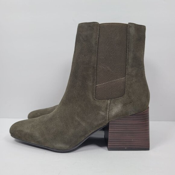 Blondo Scarlette Women's Green Waterproof Ankle Boots US Size 10M NWT - Picture 2 of 11